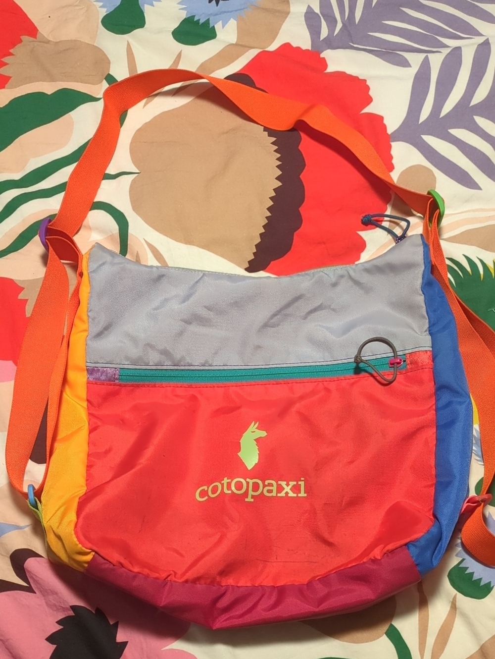 Cotopaxi Ullman Del Día Crossbody Bag Red & Blue